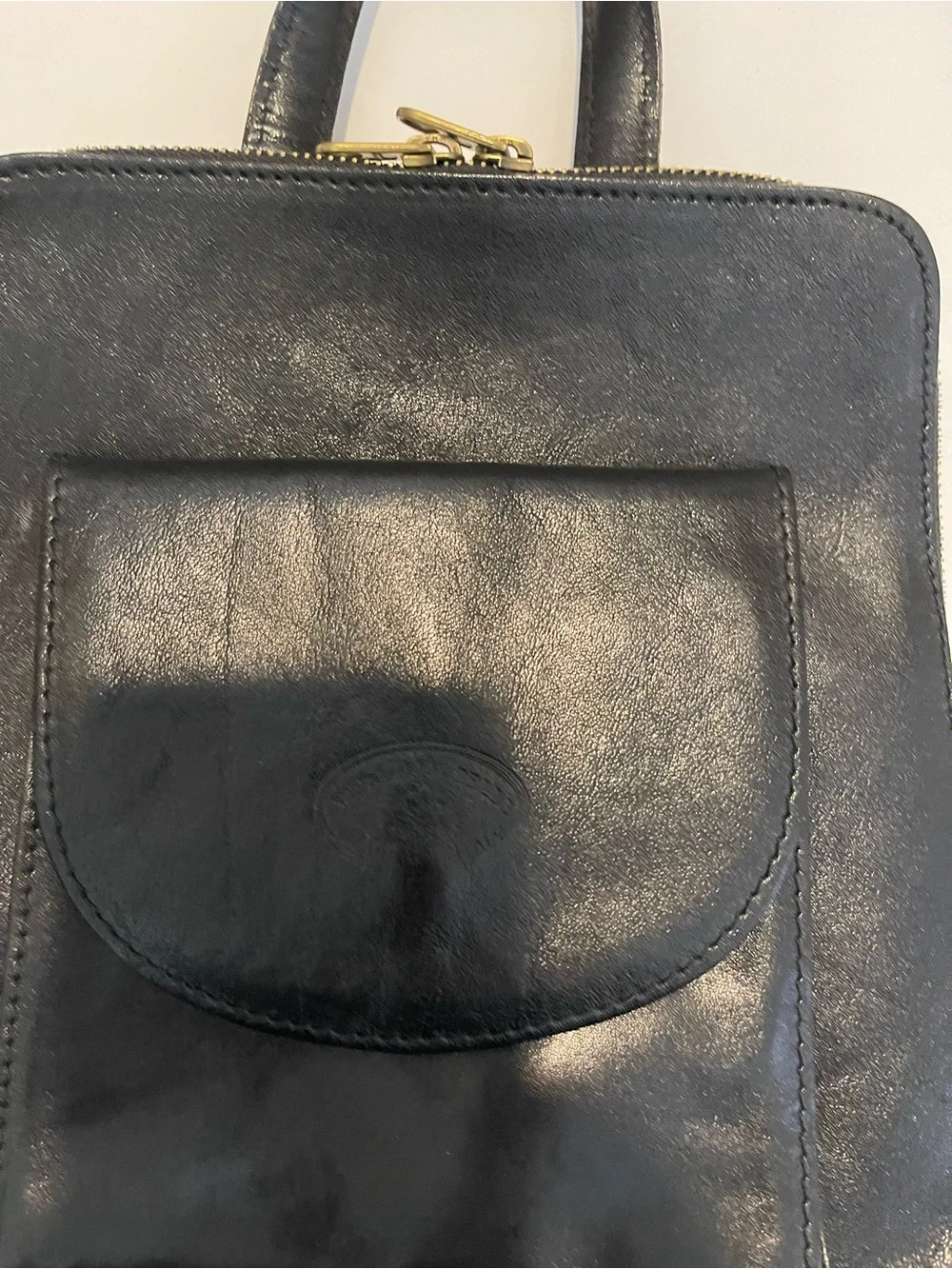 Italian Leather Crossbody/Backpack